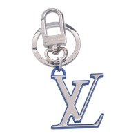LV M63601經典Porte Cles字母標誌造型吊飾/鑰匙圈(藍色)