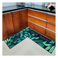 keset 2 in 1 Kitchen Floor Mate Set / Keset Alas Lantai Kamar Tidur Rumah Dapur Anti Slip