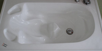 【麗室衛浴】BATHTUB WORLD H-089/H-089A 小人物迷你壓克力造型崁入浴缸