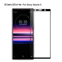 3Pcs Tempered Glass For Sony Xperia 5 6.1" J8210 J8270 J9210 3D Full Cover Protector Screen Protective For Xperia 5 Protective