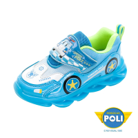 【救援小英雄波力】波力POLI 電燈運動鞋/童鞋 抗菌 輕量 透氣 緩震 韓國正版 藍色(POKX34166)