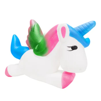 Squishies Slow Rising Jumbo Squishy Kawaii Cute Colored Unicorn Creamy Scent for Kids Party Toys Stress Reliever Toy