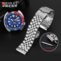 For Seiko Abalone Turtle Diving watch strap773 srp774 srp777 SRPA21E 99K1 22MM Solid men's stainless steel watchband accessories