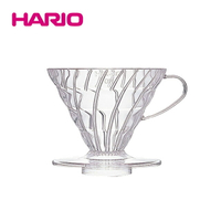 《HARIO》V60透明02樹脂濾杯 VD-02T