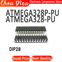 ATMEGA328P-PU ATMEGA328-PU ATMEGA328 ATMEGA328P ATMEGA328P P U DIP-28 New Original Genuine