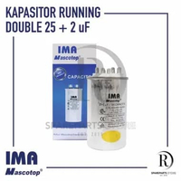 Kapasitor Ganda AC / Capasitor Ganda AC 25 + 2UF IMA Mascotop
