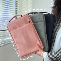 New 11-15 Inch Simple Business Style Liner Bag for Macbook Air M1 Laptop Case Ipad Pro 12.9 Air5 Samsung Tab S8 Plus/Ultra Cover
