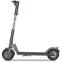 Gotrax GXL V2 Seris Electric Scooter, 8.5"/10" Pneumatic Tire, Max 12/20mile Range, 15.5mph Power by 250W/350W Moter Folding
