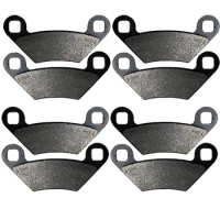 Motorcycle Front and Rear Brake Pads for POLARIS XP Sportsman 500 Forest EPS X2 Touring 550 570 Tractor 800 Scrambler 850 SP