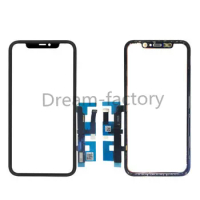 50PCS OEM Touch Screen Digitizer Front Glass Lens Outer Panel Flex Cable for iPhone 11 Pro Max
