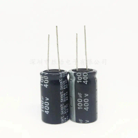 Perancah Kapasitor Elektrolitik Aluminium, Kualiti Tinggi, 400V100UF, 18x30mm, 100UF, 400V, 2PCS / l