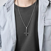Kalung Salib St Petrus / Kalung Salib Anti Karat / Kalung Salib Emas / Kalung Salib Rpia Wanita / Ka