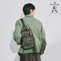 PORTER INTERNATIONAL - 自信經典NEW HEAT單肩包 - 森林綠