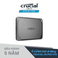 Ổ cứng di động SSD 4TB Crucial X9 Pro 1050MB/s CT4000X9PROSSD9