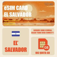 Tec eSIM El Salvador Internet Big Quota 0.1GB/7D