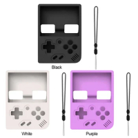 Silicone Protective Case Game Console Cover Sleeve for MIYOO MINI Plus(Purple)
