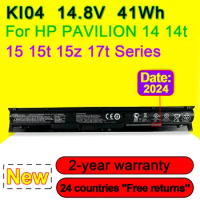 14.8V 41Wh KI04 Battery For HP Pavilion 14 14t 15 15t 15z 17 17t 17z HSTNN-DB6T HSTNN-LB6T HSTNN-LB6S HSTNN-LB6R 800049-001