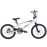 Thrill Fiery Pro XL Sepeda BMX 20 Inci Frame Alloy 6061 Internal Cable Routing Silver