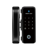 Bluetooth TTLOCK Smart Lock For Glass or Wooden Door Sliding Door Remote Control RFID Fingerprint Electric Digital IC Card Lock