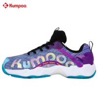 Original kumpoo Badminton Shoes For Men women Breathable High Elastic Non-slip Sports Sneakers 2021 E53