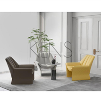 沙發 沙發椅 北歐單人沙發輕奢現代客廳臥室休閑單椅意式創意設計師款沙發椅