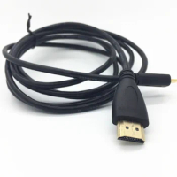 HDMI Male To Micro HDMI Adapter Converter Cable Cord for SONY DSC-WX500/W RX100II DSC-RX100M2 FDR-X1000V HDR-PJ810 HDR-PJ810E