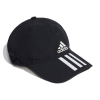 adidas 棒球帽 Baseball 3-Stripes Cap 男女款 愛迪達 三線 帽圍可調 抗UV 黑 白 GM6278
