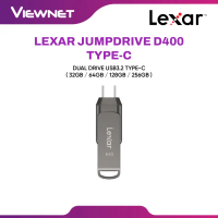 On sale LEXAR JUMPDRIVE DUAL DRIVE D400 USB3.1 USB3.2 TYPE-C OTG FD FLASH DRIVE (32GB / 64GB /128GB