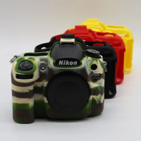 Soft Silicone Camera Body Case Skin DSLR Camera Bag Protector Cover for Nikon D5300 D610 D600 D7000 D7500 D810 D850 D5500