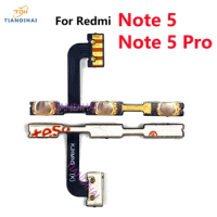For Xiaomi Redmi Note 5 Pro Note5 Power Volume Flex Cable Side Key Button On Off Switch Flex Cable Replacement Parts Repair
