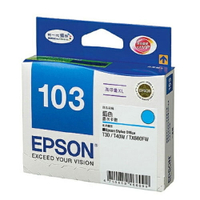 EPSON 藍色高容量原廠墨水匣 / 盒 T103250 NO.103