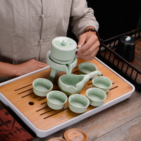 茶盤 實木竹干泡茶盤套裝  小號日式木樹脂竹木茶托盤