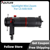 Aputure Spotlight Mini Zoom 2X Zoom Adjustable Focus Precision Projection Lens for Aputure LS 60D/60X LED Photography Lights