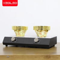 XEOLEO Double heads Coffee Siphon pot heating furnace Electric infrared oven for coffee Convection oven Halogen light wave oven