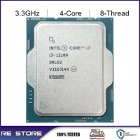 Intel Core i3 12100 3.3GHz 4-Core 8-Thread LGA 1700 processor