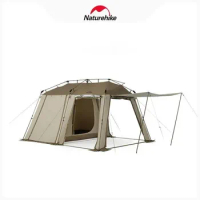 Naturehike Ridge Quick Opening Upgrade Village13 Silver Coated Tent Outdoor Rain and Sun Protection Campsite Park Tent