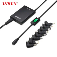 LVSUN 45W 5-24V Laptop AC Universal Power Adapter Charger for Acer ASUS DELL Thinkpad Lenovo Sony Toshiba Samsung Laptop Adapter