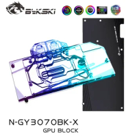 Bykski GPU Water Block For GALAX GeForce RTX 3070/GAINWARD RTX 3070 Video Cards,VGA Cooler RGB M/B SYNC N-GY3070BK-X