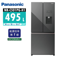 Panasonic國際牌 495公升一級能效三門變頻電冰箱 NR-C501PG-H1 極緻灰