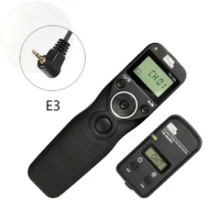 PIXEL TW-283 E3 Wireless Timer Shutter Release Remote Control For Canon EOS RP R6 R7 R8 R10 90D 200D II 60D 70D 1200D 60E3