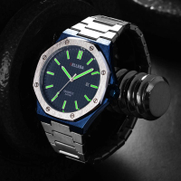 PROMO BELLEDA JAM TANGAN 9588 Rantai Jam Tangan Pria Stainlees Steel Water Proof Watches