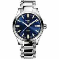 BALL 波爾錶 Engineer M Marvelight瑞士天文臺認證機械腕錶(NM2128C-S1C-BE)-43mm-藍面鋼帶【刷卡回饋 分期0利率】【APP下單22%點數回饋】