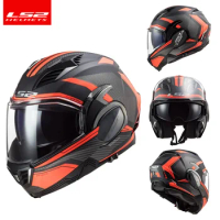 LS2 180 Degrees Valiant II motorcycle helmet ls2 ff900 Flip Up Modular helmets casco moto casque