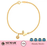 Gelang Emas Rolona Parvana Butterfly Gold 10K Semar Nusantara