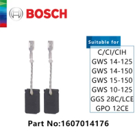 Carbon Brushes Replace Part For Bosch Angle Grinder GWS 14-125 14-150 15-150 10-125 GGS 28C 28LCE GPO 12CE Repair Accessories