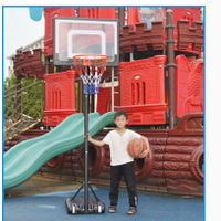 免運 室外籃球架 壁掛式籃球架 成人籃球架小孩 可升降籃球架兒童可升降戶外成人標準籃框小孩投籃扣青少年家用移動籃筐