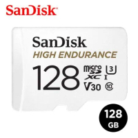 SanDisk 高耐用強效能監控設備專用microSDHC記憶卡 128GB 公司貨