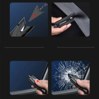 Car Multi-function Safety Hammer Emergency Window Breaker Car Safety Car Breaking Hammer Life-saving Hammer Safety Supplies