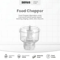 SENUS Food Chopper 300W - Chopper Bumbu & Daging (Hanya Unit Chopper & Tidak Termasuk Mesin)