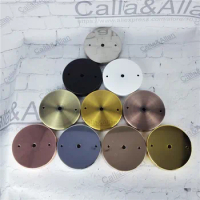 Plating painting multiple colors ceiling plate ceiling mount lamp accessories canopy 120X20mm DIY lighting metal plates